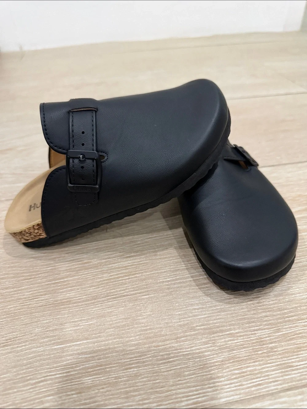 Hurley Black Kids Slip-On Clog with Adjustable Buckle